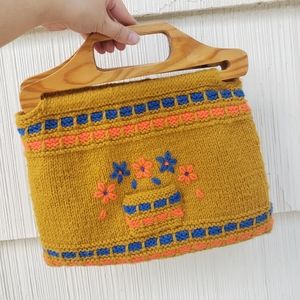 Vintage Knitted Purse